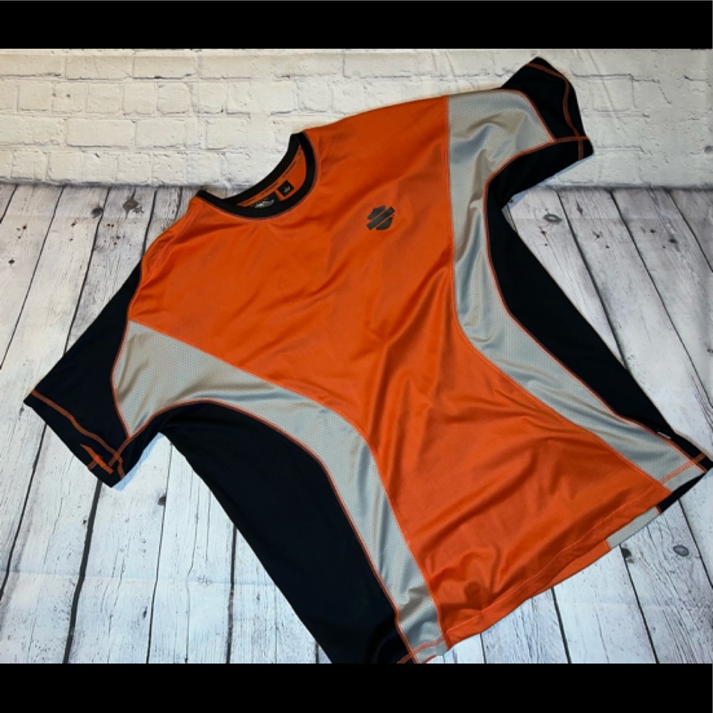 NWOT Harley Davidson lightweight pullover short sleeve motor clothes size L